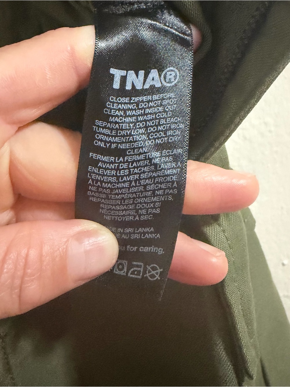 Aritzia Tna Supply Cargo Mini cotton Skirt Olive Green Utility Gorpcore Y2K 8 - Picture 13 of 14